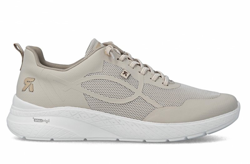 Sneakersy beżowe 37 RIEKER M8551 beż półbuty damskie 