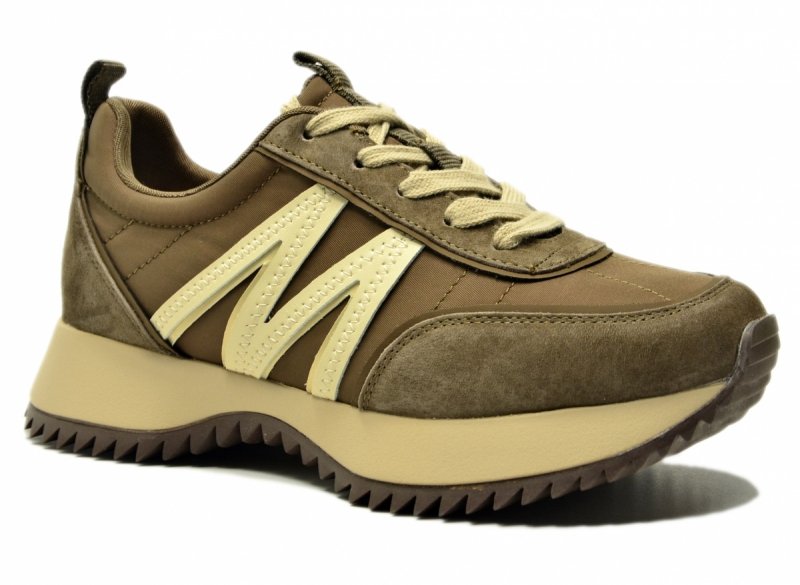 Sneakersy brązowe 38 skóra VINCEZA 41521 skórzane czekolada