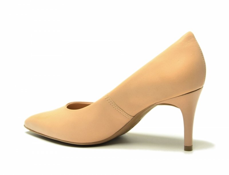 Czółenka 40 szpilki BOTTERO skóra beż 353721 beżowe
