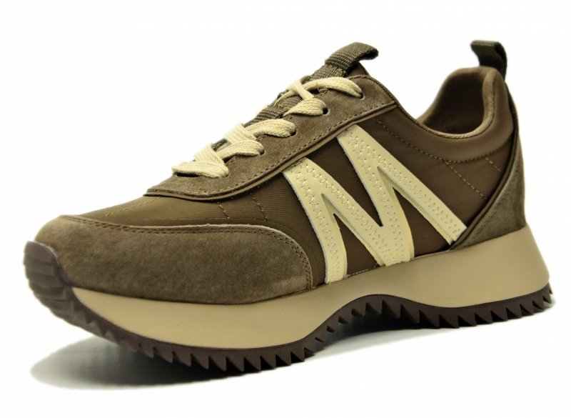 Sneakersy brązowe 38 skóra VINCEZA 41521 skórzane czekolada