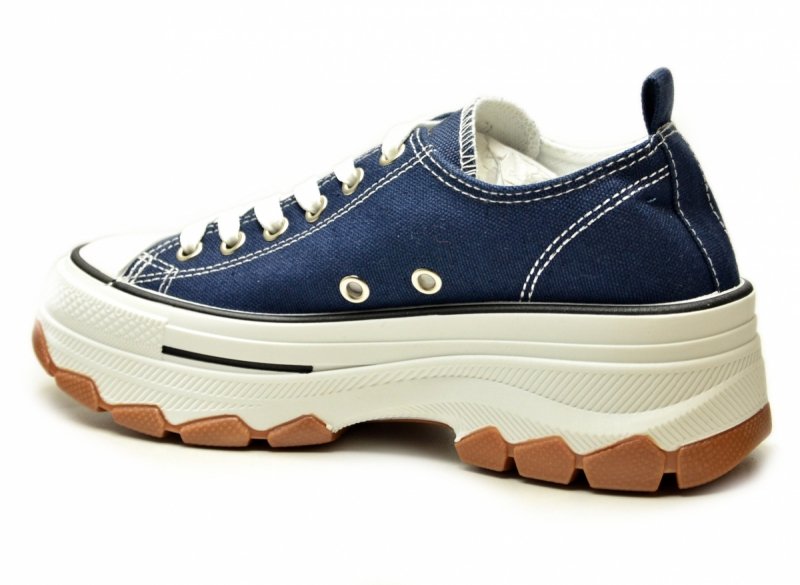 Trampki granatowe 41 FILIPPO 7092 damskie półbuty 