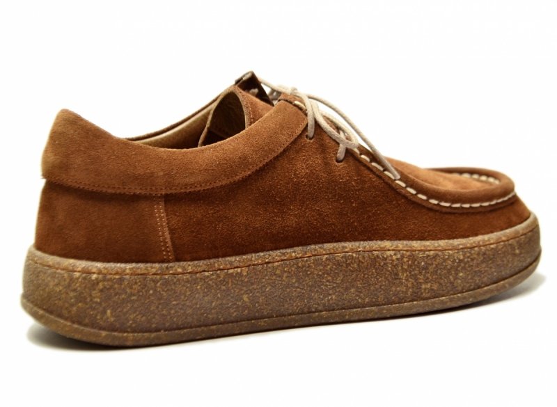 Mokasyny camel 36 skóra VERANO 4653 skórzane półbuty