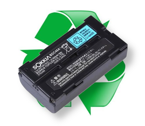 regeneracja akumulatora li-ion SOKKIA 7,4V BDC46A, BDC46, BDC46A, 40200040, SDL30, SET30R, 7380-46, BDC46, SET630R, SET230R, TOPCON BDC46A, BDC46