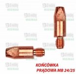 KOŃCÓWKA PRĄDOWA MB24/25 Ø1,2 mm 