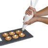 Rękaw cukierniczy worek silikonowy do dekoracji ciast tortów kremu masy dekorator 35 cm