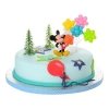 Zestaw dekoracji na tort Myszka Mickey