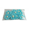 Kwiatki cukrowe na tort NIEZAPOMINAJKA (3x10szt) niebieskie