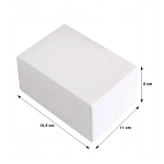 Pudełko cukiernicze klejone białe na ciasto 16,5x11x8 cm - 1szt.
