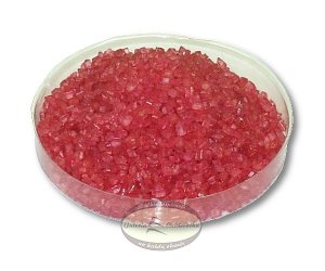 Cukier perłowy - posypka kryształki czerwone 50g