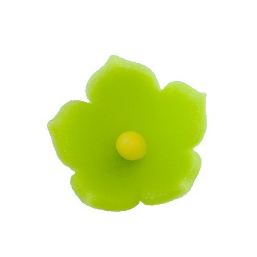 HOKUS - Kwiatek firmowy limonkowy - Kwiaty cukrowe 8 x 10 szt.