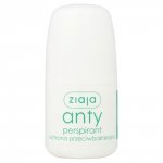 Antyperspirant Roll-on Ochrona Przeciwbakteryjna Bez Alkoholu, Ziaja, 60 ml