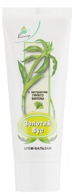 Krem Balsam do Nóg Złoty Wąs z Miłorzębem Japońskim, Elixir 75ml 