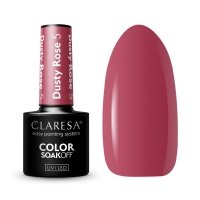 CLARESA Lakier hybrydowy Dusty Rose nr 5 5g 