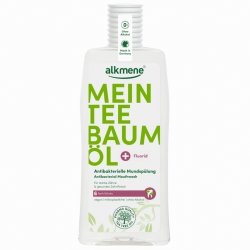 Antybakteryjny Płyn do Płukania Jamy Ustnej z Olejkiem z Drzewa Herbacianego, Alkmene, 500 ml