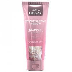 L`BIOTICA Biovax Glamour Szampon Reconstructing Therapy - do włosów zniszczonych,łamliwych i pozbawionych blasku 200ml
