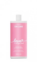 ON LINE Emocje Żel pod prysznic Love - piwonia i  woda różana 500 ml