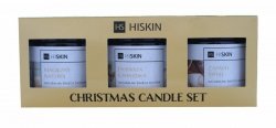 HISKIN Christmas Candle Set Zestaw Świec sojowych 1op.-3 sztuki