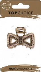 TOP CHOICE Klamra do włosów ZIRCONS