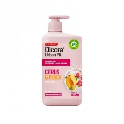 DICORA Żel pod prysznic Cytrusy i Brzoskwinia 825 ml