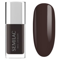 SEMILAC Nail Lacquer Klasyczny lakier do paznokci 111 Espresso 9 ml