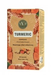 VANAN Turmeric Suplement diety wspomagający pracę serca, skórę i odporności Kapsułki 60 szt.
