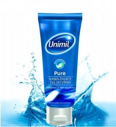 UNIMIL Żel intymny 200ml Pure nawilżający&
