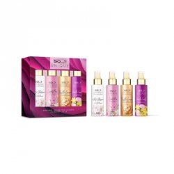 So...? Unique Zestaw Mgiełki do ciała Unique Vanilla, Sweet Pea,Truffle,White Blossom 4 x 50 ml