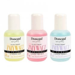 DONEGAL Zmywacz do paznokci bezacetonowy z witaminą E 50 ml (9149) 1 szt. - mix zapachów