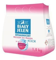 Biały Jeleń Proszek do prania hipoalergiczny Kolor 1,5kg