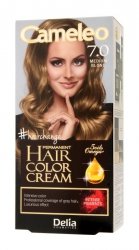 DELIA COSMETICS CAMELEO OMEGA Farba permanentna 7.0 Medium Blond