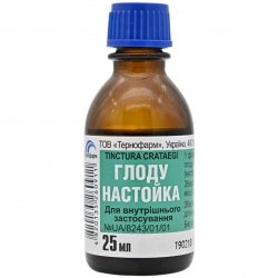 Nalewka z głogu (Crataegus), 25 ml