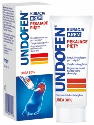 Undofen Krem na Pękające Pięty - Mocznik 30%, 50ml