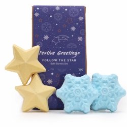 Zestaw Świątecznych Kul do Kąpieli - Follow the Star