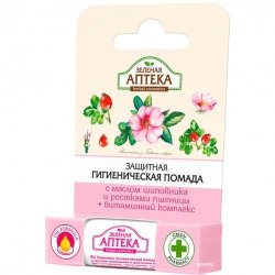 Ochronny Balsam do Ust z Olejkiem z Dzikiej Róży, Green Pharmacy, 3,6g