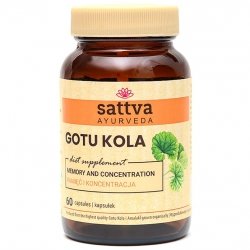 GOTU KOLA Suplement Diety, Sattva, 60 kapsułek