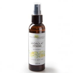 Hydrolat ze skórki cytryny, naturalna woda w sprayu, Beaute Marrakech, 125ml