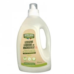 Wysoko skoncentrowany płyn do prania, certyfikowany Ecocert, Maitre Savon de Marseille, 1500ml