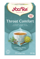 Herbatka na gardło (THROAT COMFORT) Bio, YOGI TEA, 17 X 1,9g
