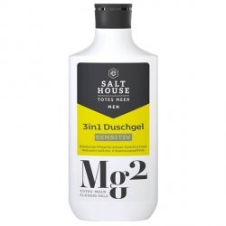 Męski Żel pod prysznic z Minerałami Morza Martwego Men Dead Sea Sensitive, Salthouse, 250ml