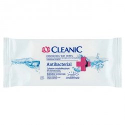 Cleanic Antibacterial Chusteczki odświeżające 15 sztuk