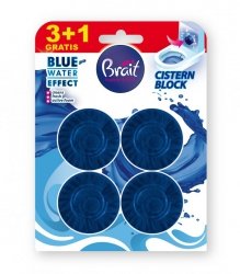 BRAIT Blue Water Effect Krążek do WC Niebieski 4 x 50 g