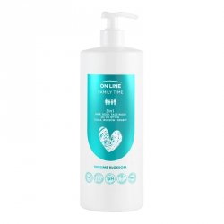 ON LINE Family Time Żel do mycia ciała ,włosów i twarzy 3w1 - Sublime Blossom  850 ml