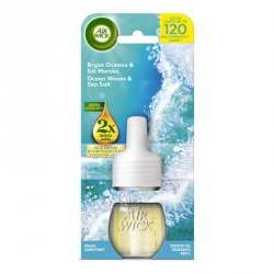 AIR WICK Essential Oils Wkład do elektrycznego odświeżacza powietrza Powietrza Bryza Oceanu i Sól Morska 19 ml
