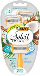 BIC Maszynka do golenia Soleil Escape 5 Sandalwood&Coconut 1op.-2szt