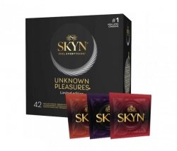SKYN Prezerwatywy bez lateksu Unknown Pleasures Limited Edition 1op.- 42 szt.