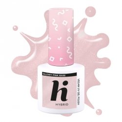 HI HYBRID Pastel Base Baza do lakieru hybrydowego Glowy Pink 5 ml