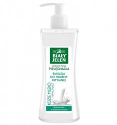 Biały Jeleń Emulsja do higieny intymnej hipoalergiczna Kozie Mleko  265ml