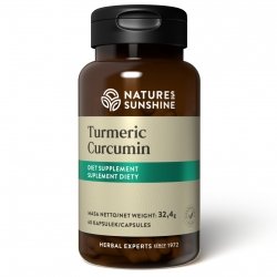 Turmeric Curcumin, Natures Sunshine, 60 kapsułek