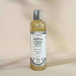 Organiczny szampon Aleppo z zieloną glinką, Alepia, 250ml