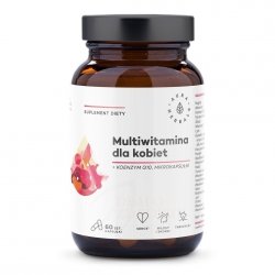Multiwitamina dla kobiet, mikrokapsułki, Aura Herbals, 60 kapsułek